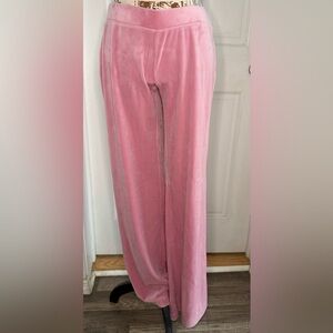 Juicy Couture Blush Pink Velour Pants